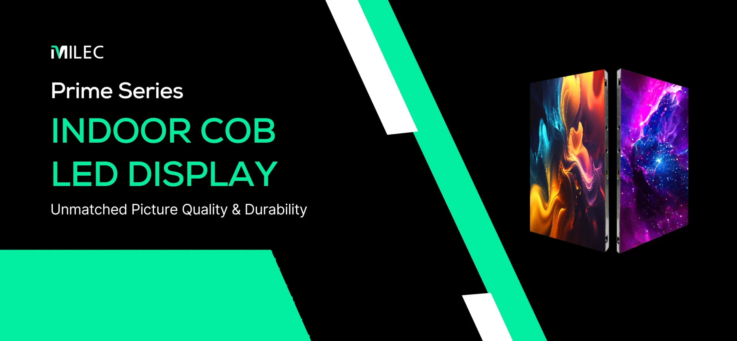 See the Future, Up Close: Introducing MILEC's Prime Series Indoor COB LED Display