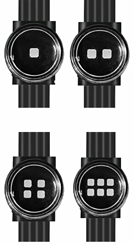 FLIP SERIES Transparent LED Mesh have Customizable Dots