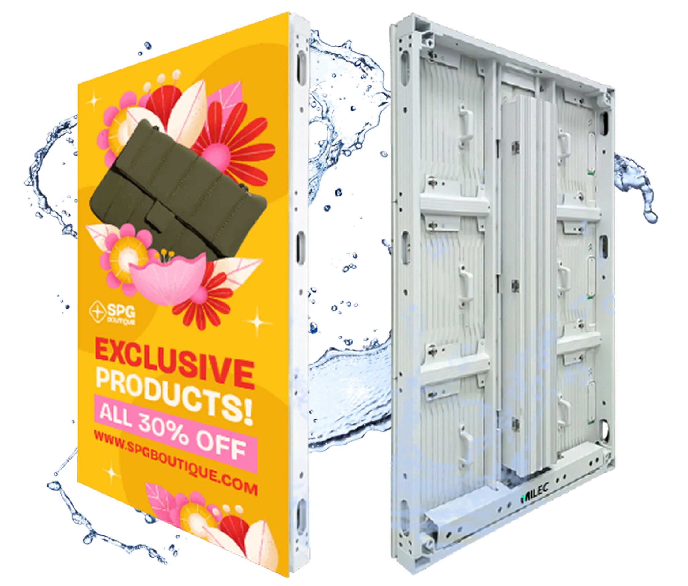 PEED Outdoor LED Display Screen is dustproof and waterproof