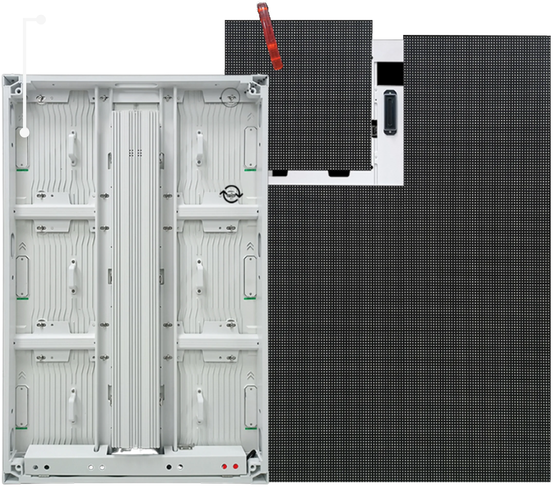 SPEED Outdoor LED Display Screen have fast lock on the modules