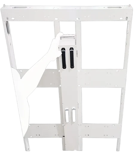 SPEED Outdoor LED Display Screen Rear cover removable from the front