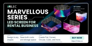 MILEC's Marvellous Series showing all kinds of display it is capable of forming