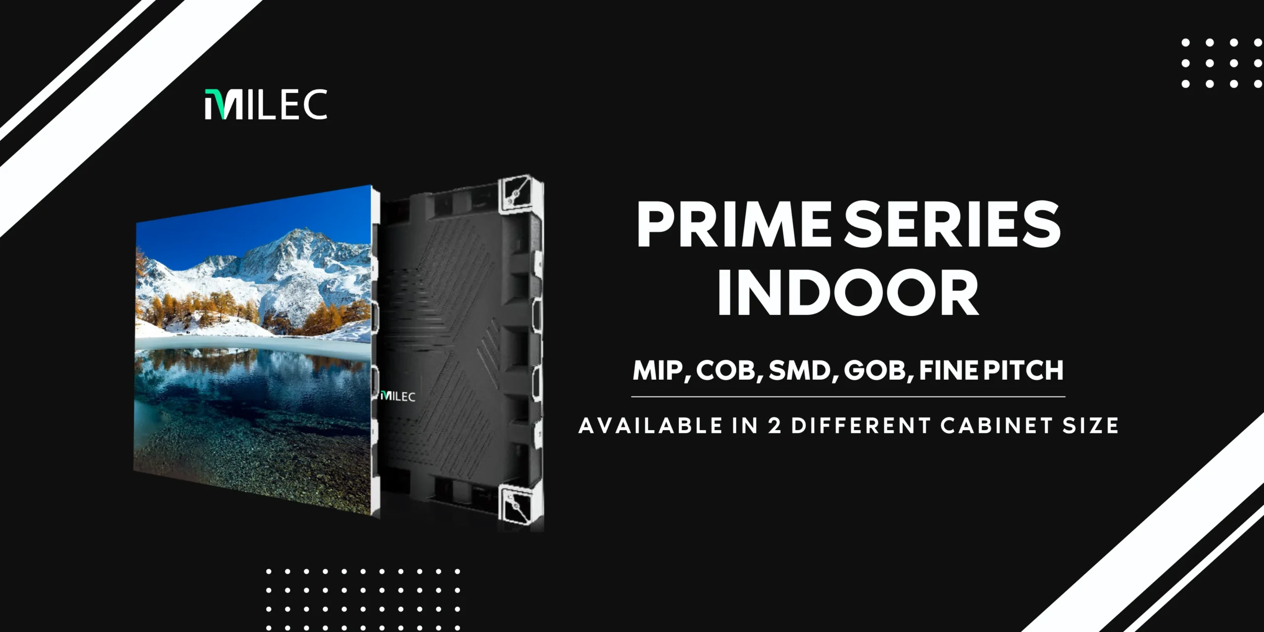 An image of a Indoor Prime Series LED Display Screen showing a majestic scenery proving the LED Screen impeccable visuals.