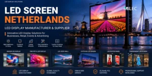 LED Screen Netherlands - Indoor and Outdoor LED Display Solutions by MILEC