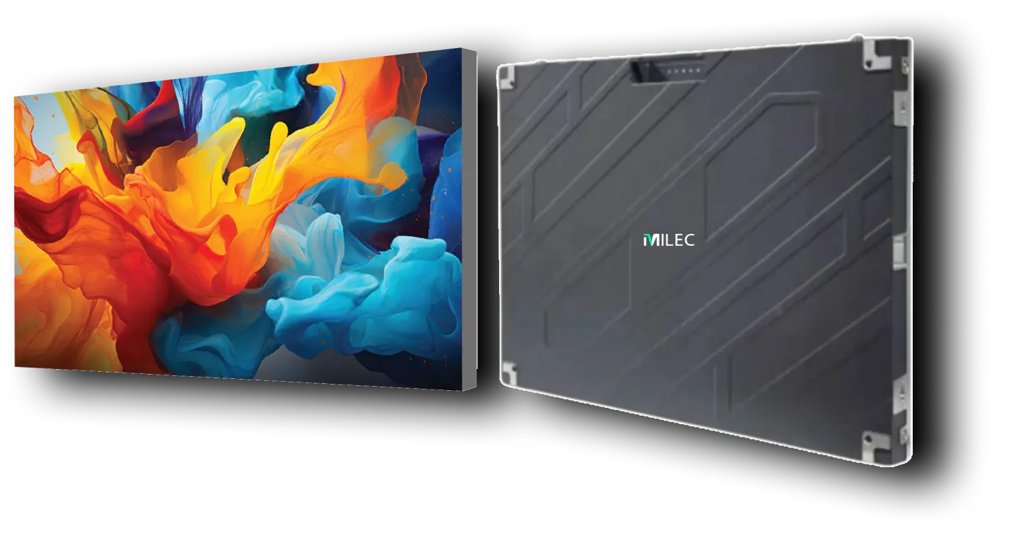 Front and back View of Leisure Series LED Screen Panel